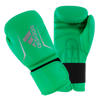 Adidas Speed 50 Gants de Boxe Citron Vert/Argent 10oz