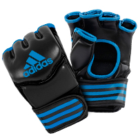 Adidas Traditional Grappling Handschoenen Zwart/Blauw Extra Large