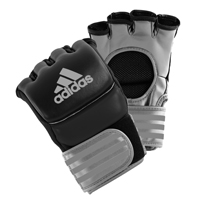 Adidas Ultimate MMA Handschoenen Zwart/Zilver Large
