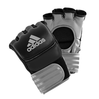 Adidas Ultimate MMA Handschoenen Zwart/Zilver Medium