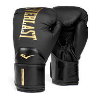 Everlast Gants de Boxe Elite 2 Noir/Or 12 oz