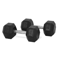Hastings Hex Dumbbell 14 kg Set