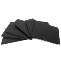 Kroon Vloertegel Pro 20mm Zwart - 6 stuks