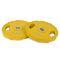 15 kg Rubber Olympic Plate Set