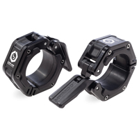 Lock-Jaw Flex Metal Collars avec aimants Noir paire