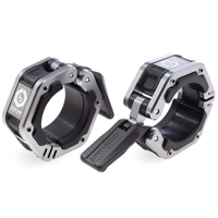 Lock-Jaw Flex Metal Collars com Magnets Conjunto Cinza