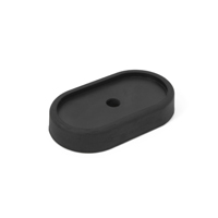 Newton Fitness BLK Rubber Foot Oval