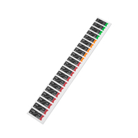 Newton Fitness BLK Weights Stickers 5 to 100 kg