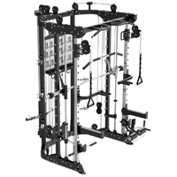 Pivot Fitness FSM-200 Functional Smith Machine - Black
