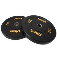 Pivot Fitness Pro Training Bumper Plates 15 kg Set
