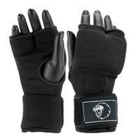 Super Pro Innenhandschuhe Schwarz/Weiß L