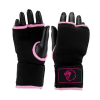 Super Pro Innenhandschuhe Schwarz/Rosa S