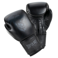 Super Pro Muay Thai Gants de Boxe Legend Noir 12 oz