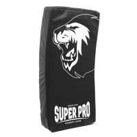 Super Pro Combat Gear Punch-Kicking Shield Curved Black